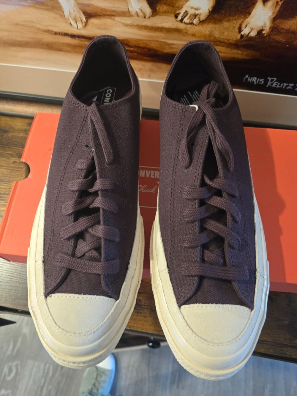 Converse Chuck 70 Low Ox Rugged Brown A10474C Sneakers Men's Size 10 US NEW - Picture 4 of 10